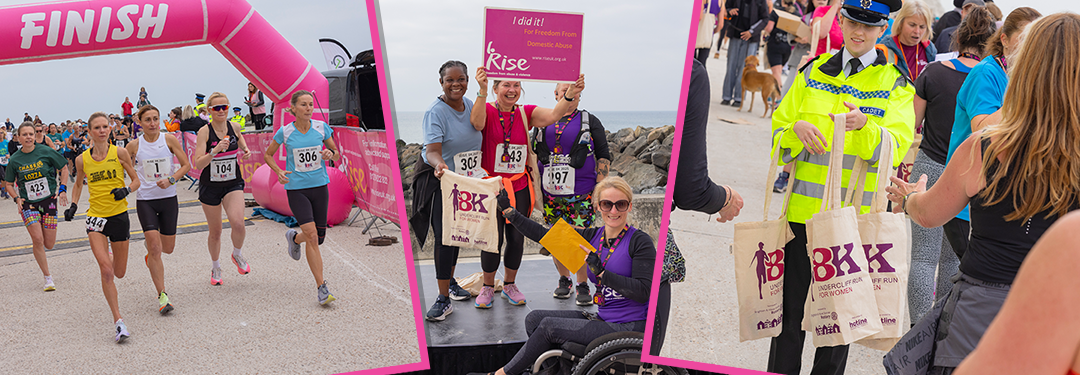 RISE: Finisher Tote Bags for the 8K Undercliff Run for Women